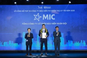 Bảo hiểm Quân đội (MIC) vững vàng Top 5 doanh nghiệp bảo hiểm phi nhân thọ uy tín 2025
