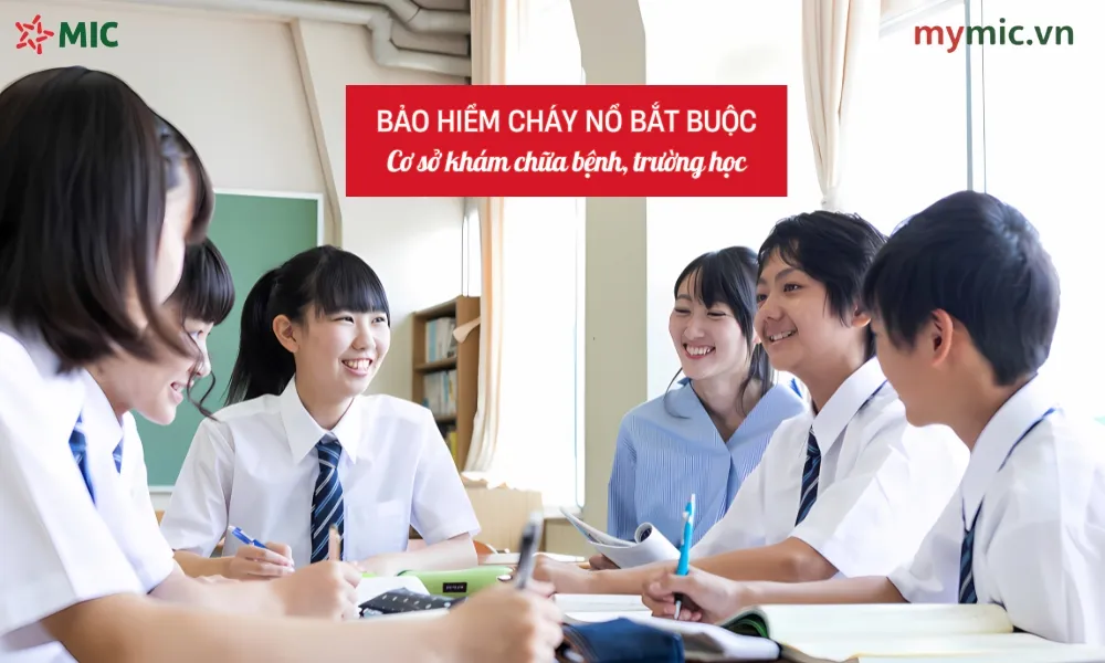 Bảo hiểm cháy nổ bắt buộc cơ sở khám chữa bệnh, trường học 1 Bảo hiểm cháy nổ bắt buộc cơ sở khám chữa bệnh, trường học