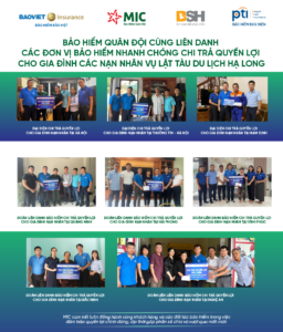MIC phối hợp các đơn vị liên danh bảo hiểm nhanh chóng chi trả quyền lợi cho gia đình nạn nhân vụ lật tàu du lịch Vịnh Hạ Long