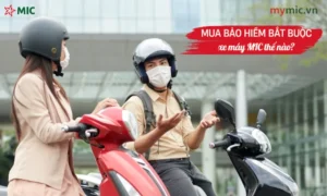 Mua bảo hiểm bắt buộc xe máy MIC thế nào