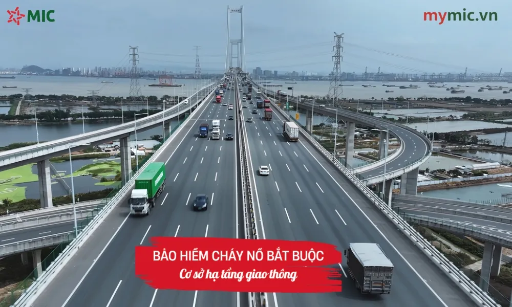Bảo hiểm cháy nổ bắt buộc cơ sở hạ tầng giao thông