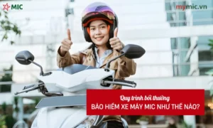 Quy trình bồi thường bảo hiểm xe máy MIC như thế nào